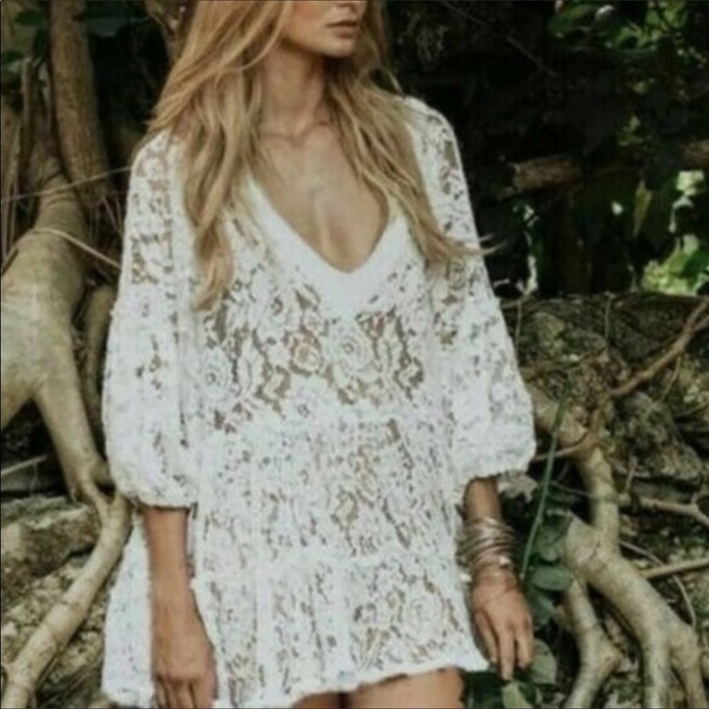 Boutique all lace top